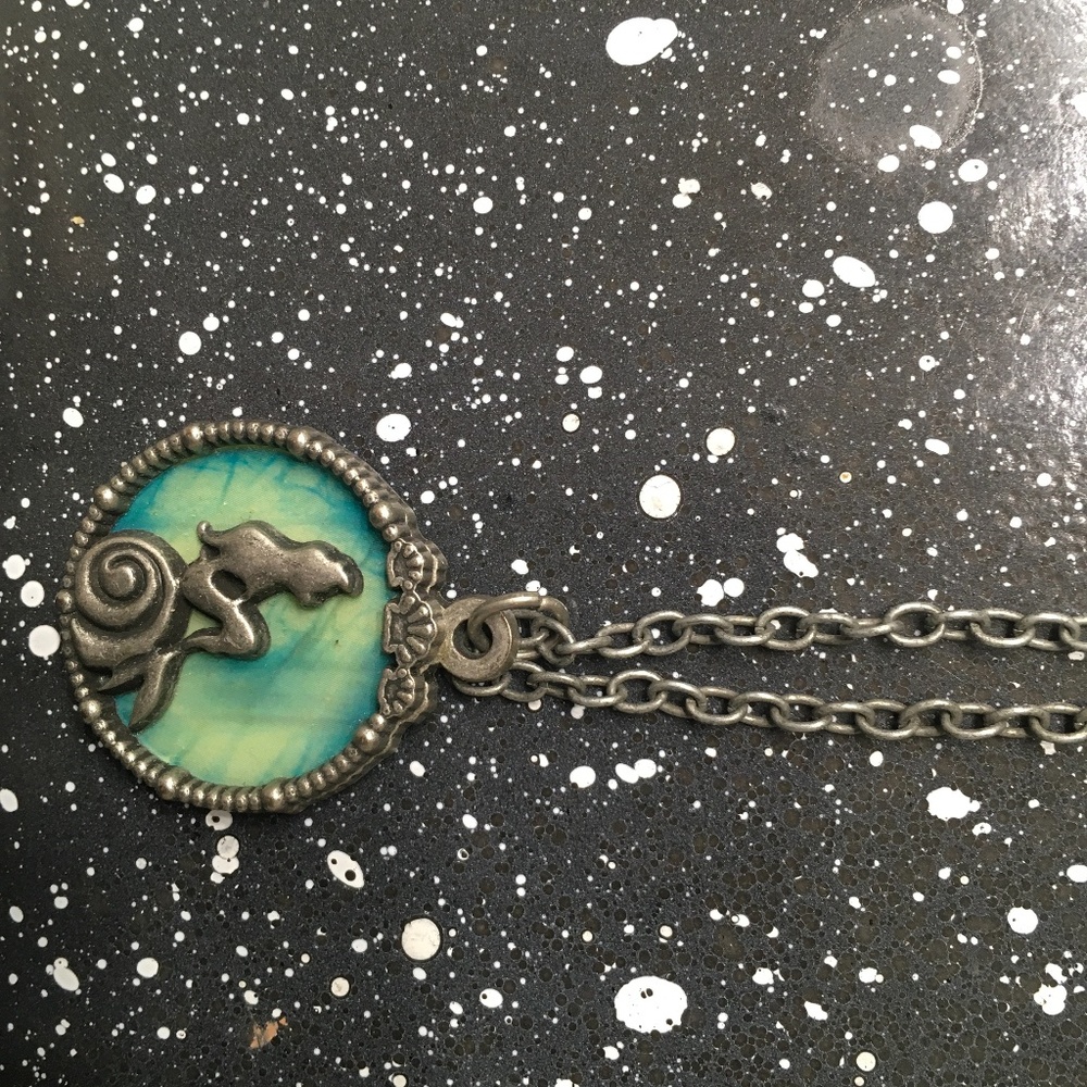 Little mermaid necklace